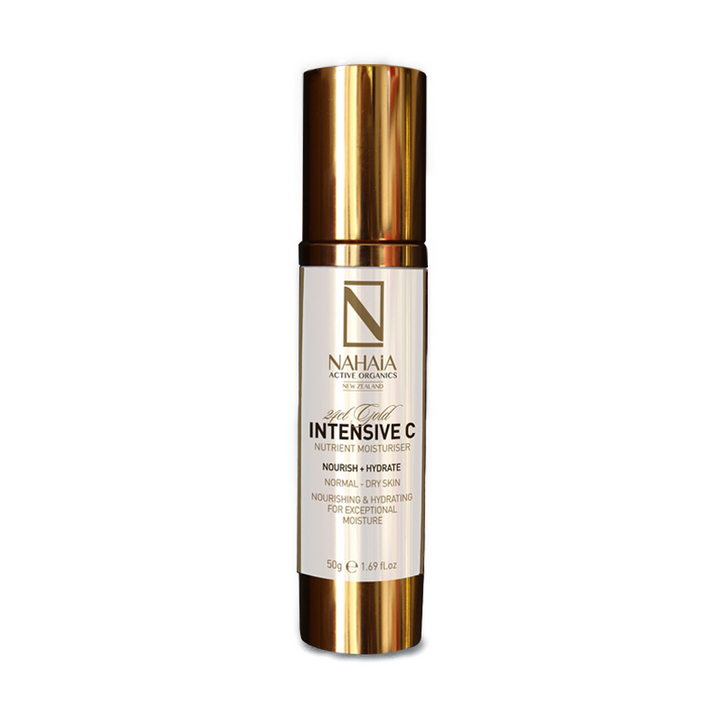 24CT GOLD INTENSIVE C NUTRIENT MOISTURISER - NAHAIA Active Organics 