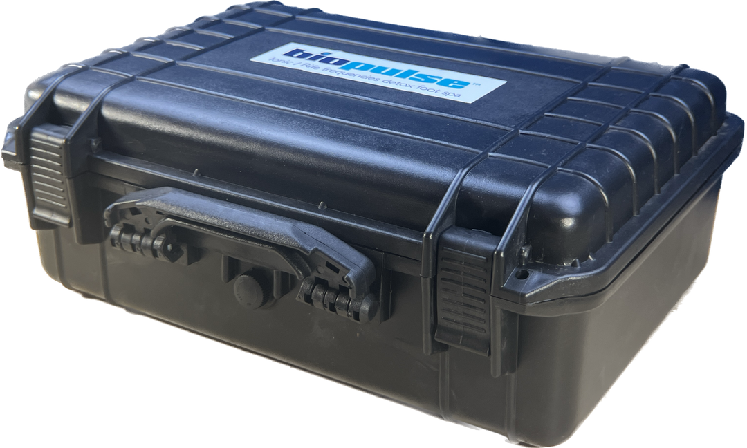 BioPulse 2 Person Ionic Detox Foot Spa with frequencies