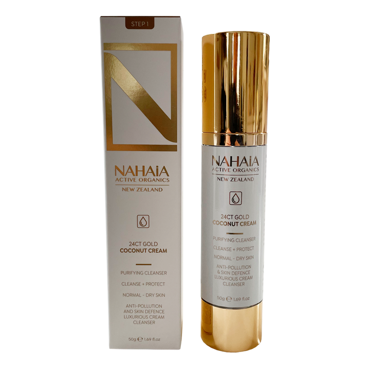 24CT GOLD COCONUT CREAM PURIFYING CLEANSER 1.76 fl oz