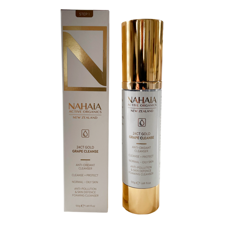 24CT GOLD GRAPE CLEANSE FOAMING CLEANSER