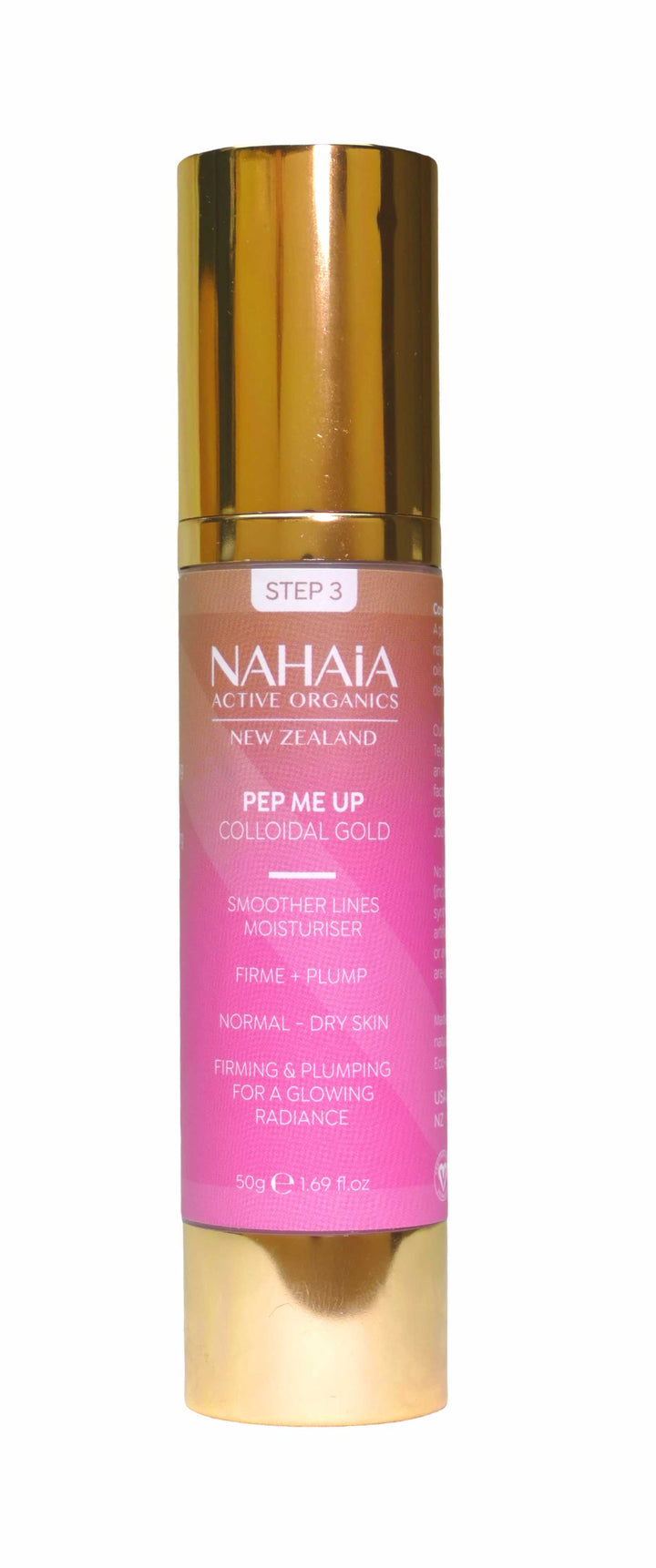 PREMIUM PEP ME UP SMOOTHER LINES MOISTURISER with colloidal gold