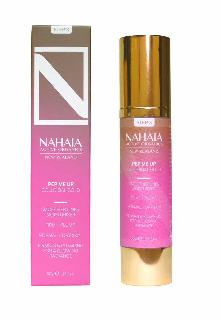 PREMIUM PEP ME UP SMOOTHER LINES MOISTURISER with colloidal gold