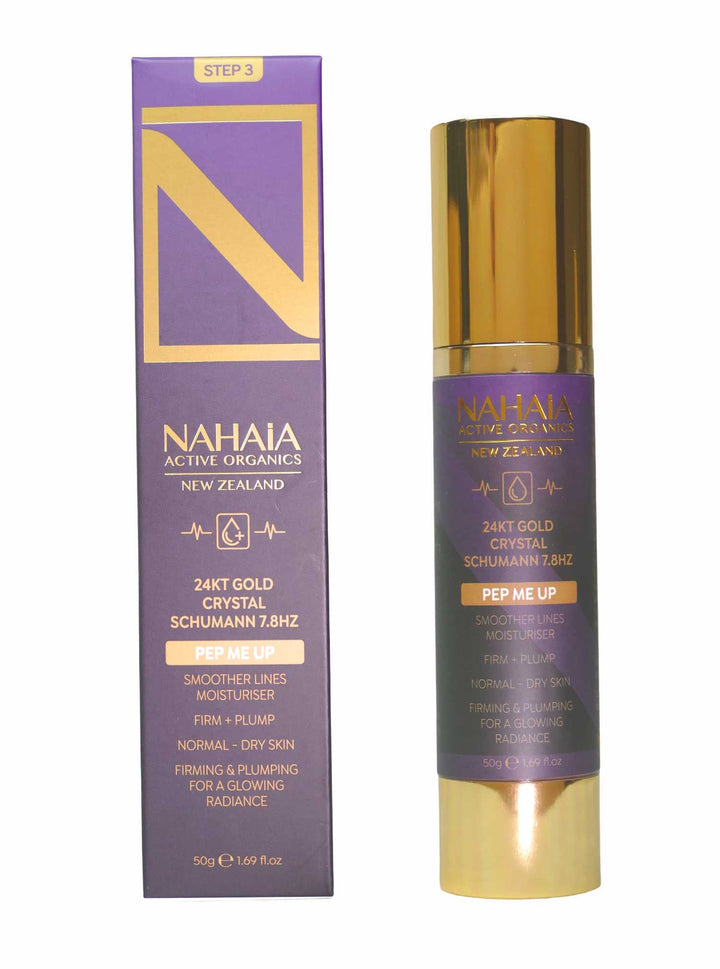 SCHUMANN & 24K GOLD PEP ME UP SMOOTHER LINES MOISTURISER