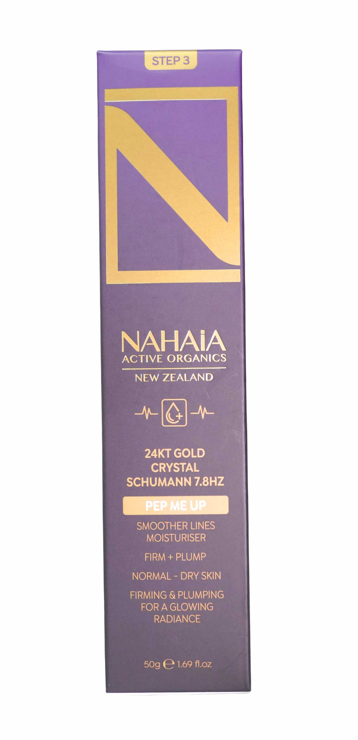 SCHUMANN & 24K GOLD PEP ME UP SMOOTHER LINES MOISTURISER