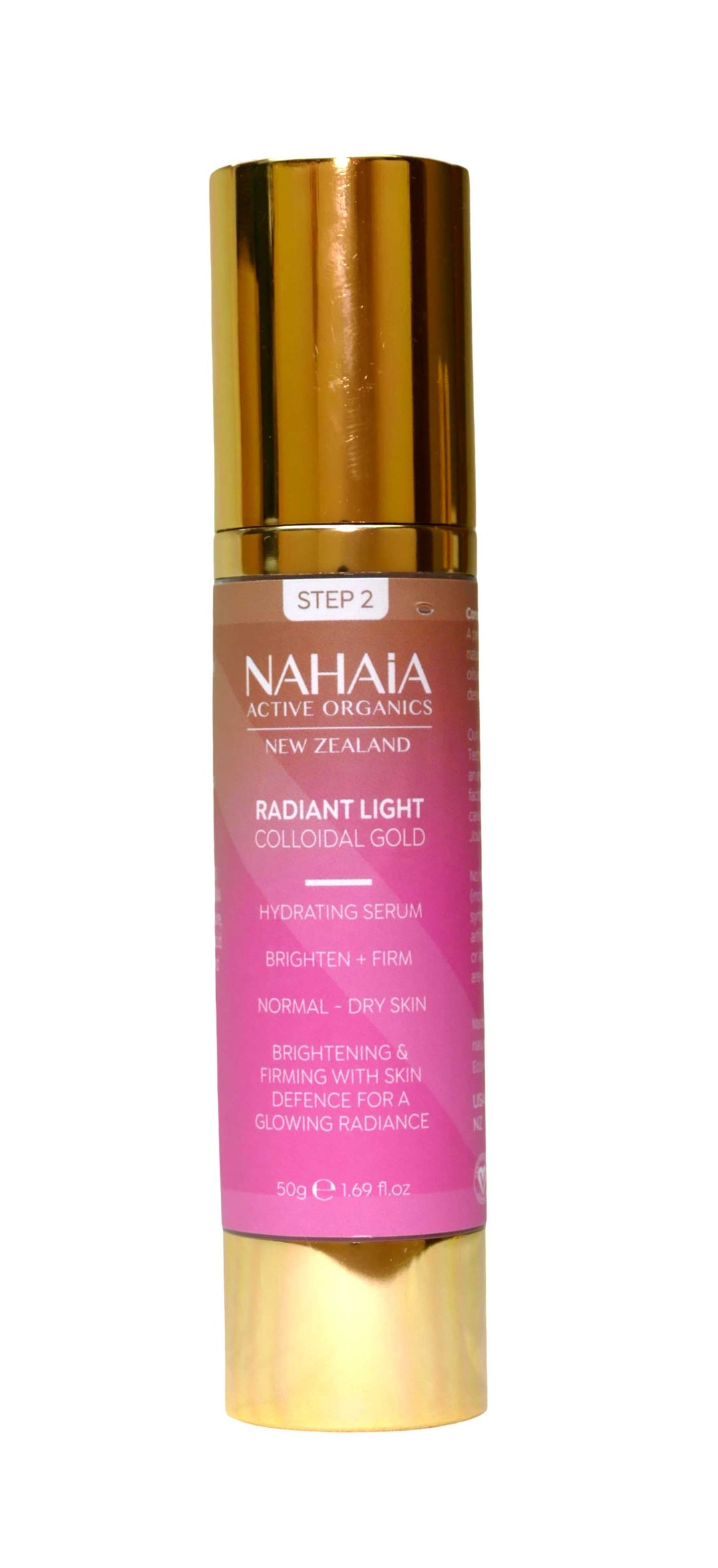 PREMIUM RADIANT LIGHT HYDRATING SERUM with colloidal Gold