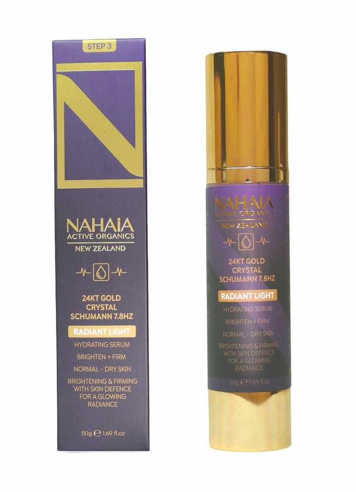 SCHUMANN & 24K GOLD RADIANT LIGHT HYDRATING SERUM