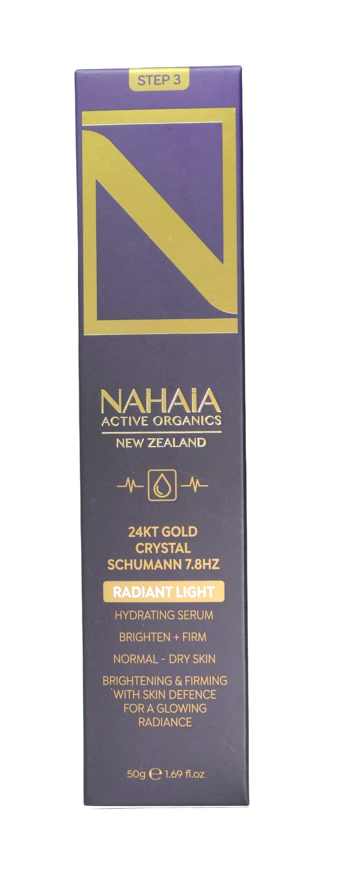 SCHUMANN & 24K GOLD RADIANT LIGHT HYDRATING SERUM