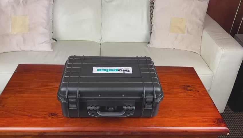 BioPulse 2 Person Ionic Detox Foot Spa with frequencies